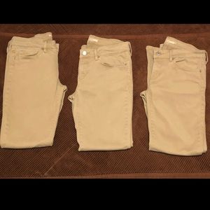 Levis 711 Skinny Khaki Stretch 28x28 Harvest Gold